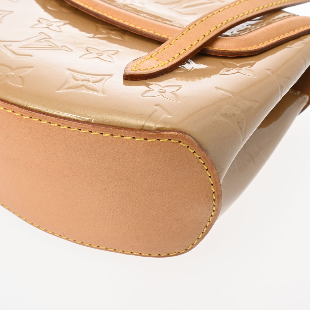 Louis Vuitton Vernis Monogram Bay Handbag Biscayne Noisette - Picture 7 of 11